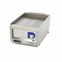 Komercinės paskirties keptuvė su grioveliais - elektrinė - vienguba - 60 cm gylio