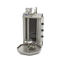 Kebabų kepsninė elektrinė - 3 degikliai - 30 kg mėsos