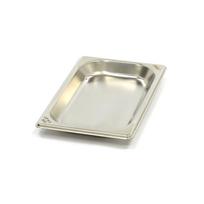 Gastronorm konteineris 1/4 GN - 2 cm gylio - 26,5 x 16,2 cm - Nerūdijantis plienas