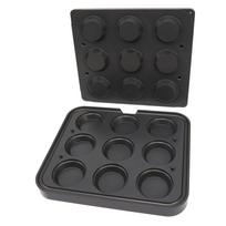 Tartaletės forma - apvali - 89/65 mm - 9 vnt
