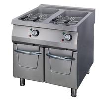 "Premium" keptuvė - 2 x 22 l - elektrinė - dviguba - su išleidimo čiaupu - 90 cm gylio
