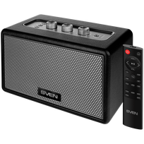Speaker SVEN HA-950, black, MDF, PU leather (60W, Bluetooth, USB, Micro SD, Remote)