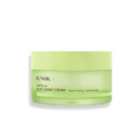 iUNIK Centella Relief Sorbet Cream - raminamasis veido kremas, 50 ml