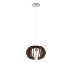 Eglo 95023 - Pakabinama liustra STELLATO su laidu 1xE27/60W/230V, skersmuo 30 cm, ruda