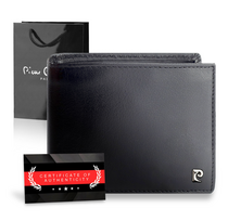 Vyriška piniginė Pierre Cardin, su RFID apsauga, juoda 5288306