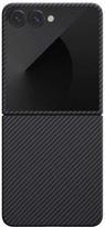 Pitaka itin plonas dėklas, juodas/pilkas – „Samsung Galaxy Z Flip 7“
