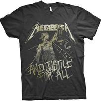 Rock Metallica Justice Vintage Marškinėliai, Dydis: M