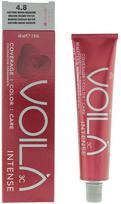 Intercosmo Voilà 3C Intense Aqua Permanent Hair Dye 4.8 Medium Brown Toffee, 60 ml