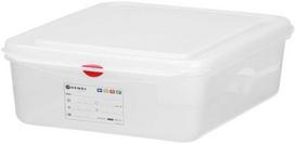 Hendi GN 1/2 maisto konteineris su etikete ir dangčiu 12,5 l 325x265x200 mm