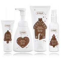 Ziaja Brownie rinkinys (250 ml. putos + 100 ml. kūno dulksna + 160 ml. dušo gelis + 50 ml. rankų kremas) - 1 vnt.
