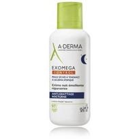 A-Derma Exomega Control Emollient Night Cream atkuriamasis naktinis kremas - 400 ml.
