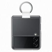 SAMSUNG Case EF-OF721CTEGWW Z Flip 4 Transparent Clear Cover Ring