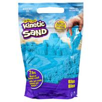 Spin Master Kinetic Sand, 2lbs Blue Play Sand, Moldable Sensory Toys for Kids, Resealable Bag (Packaging May Vary), for Ages 3 and up