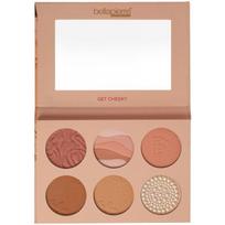 Veido kontūravimo-modeliavimo paletė Bellapierre Cosmetics Get Cheeky Palette TEP041