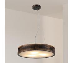 Brilagi - LED pakabinamas šviestuvas ant laido CARVALHO SMOKEY 3xE27/60W/230V, ąžuolo apdaila, skersmuo 47,5 cm