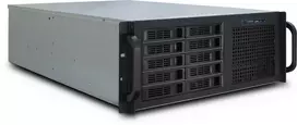 Inter-Tech IPC 4U-4410 Stovas Juoda