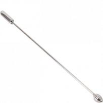 Šlaplės plėtiklis Kiotos Steel Rosebud Urethral Sound 10 mm, sidabrinės spalvos