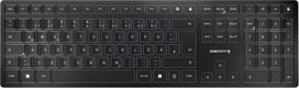 Cherry KW 9100 SLIM keyboard Universal RF Wireless + Bluetooth QWERTZ German Black