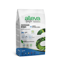Alleva Holistic Adult sausas pašaras su vandenyno žuvimi katėms, 1.5 kg