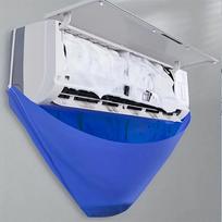 Air Conditioner Cleaning Bag Waterproof Drain for Washing Conditioning Water drain-pipe Ac Cleaning Kit Aircon Cleaner mėlyna