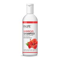 Šampūnas-kondicionierius su Hibisku: nuo plaukų slinkimo (200 ml), Hibisko šampūnas su natūraliu kondicionieriumi, INLIFE 15.625 white