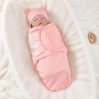 Baby Swaddle Wrap Newborn Blanket 0-3 Months Swaddle One Size rožinė