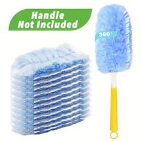 Swiffer dulkių surinktuvų papildymai, 10 vnt. pakuotė, Suderinami su Swiffer 360 dulkių surinktuvu rankena, Bekvapiai plunksniniai papildymai daugiafunkciams paviršių valikliams