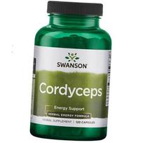 Kordicepsas, Cordyceps, Swanson  120 kapsulių (71280022) 120caps