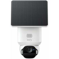 IP kamera Eufy SoloCam E42 – tīkla novērošanas kamera ar pagriešanas un noliekšanas funkciju, ar rotējošu platformu, āra lietošanai, ūdensizturīga, krāsa (diena un nakts) – 8 MP – 3840 x 2160 – 4K – ar piedziņu – audio – bezvadu – Wi-Fi – ar HomeBase | E8173321 | 0194644243814