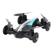 Naujas RC Sausumos ir Oro Mini Dronas Orlaivis Dvigubo Režimo Mini Keturašis Nuotolinio Valdymo Orlaivis Akrobatikos Šviesa Nepilotuojamas Oro Transporto Priemonės Žaislas Berniukams Dovana 1 Battery mėlyna