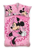 Vaikiškas patalynės komplektas Disney Minnie, 140x200, 2 dalių