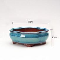 Kinų stiliaus gėlių vazonas Bonsai vazonai Kvėpuojantys akmens keramikos Bonsai vazonai su skylutėmis Bonsai auginimo vazonas Keramikos amatai