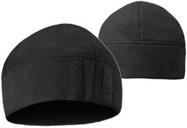 Žieminė kepurė Wind-Blocker, Texar, su 3 „Velcro“ lipdukais, flisinė, greitai džiūstanti, juoda