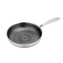 Stainless Steel Pan With Cellular Coating - Scratch-resistant And Wear-resistant Easy To Clean
