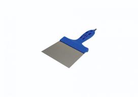 Nerūdijančio plieno glaistyklė plastikinė rankena 150 mm