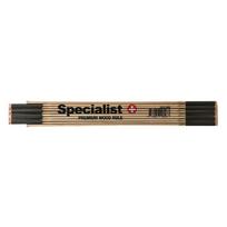 SPECIALIST+ sulankstomas medinis metras, 2 m