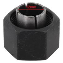 1/2 ir 1/4 colio griebtuvas, griebtuvo antgalis ir veržlė, frezavimo staklių griebtuvo pakeitimas 12MM