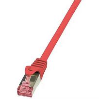 Logilink kat.6 S/FTP 1.0m czerwony CQ2034S