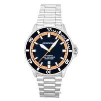 Emporio Armani Sea Explorer Stainless Steel Blue Dial Diver's Automatic AR60090 200M Men's Watch mėlyna