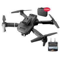 2025 NAUJAS E100 Mini Dronas 4k Profesionalus HD Kameros Fpv WiFi Dronas su Kliūčių Vengimu Rc Sraigtasparnio Sulankstomas Kvadrokopteris Žaislai single camera 1 battery juoda