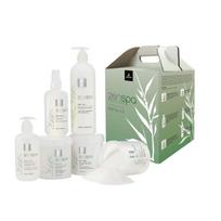 Starter Kit Set Jessica: ZenSpa Revive Volcanic Pumice Exfoliating Foot Scrub, 435 g + ZenSpa Restore Aloe Vera Cuticle Remover Gel, 251 ml + ZenSpa Intense Vitamin E Moisturizing Foot Cream, 425 g + ZenSpa Awaken Soothing Foot Bath Salt, 453 g + ZenSpa R