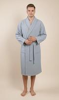 Chalatas vyrams Textile Idea, melsvas