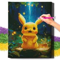 Deimantinė mozaika 5D Diamond Painting Oh Art! Pokémon, 30x40 cm