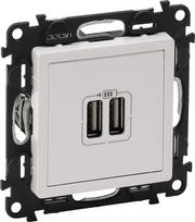 MAITINIMO LIZDAS LE-753112 Valena Life 2 PORTAI USB 2.4A/5V LEGRAND