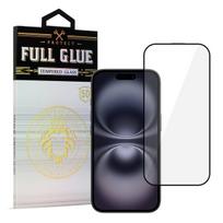 iLike Apple iPhone 17 AIR HARD Full Glue 5D grūdintas stiklas, juodas