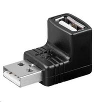 MicroConnect USB 2.0 adapter A - A Angled  90 M-F CE, WEEE