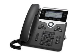 CISCO IP Business Phone 7841, 3.5-inch grayscale display, Class 1 PoE, supports 4 lines, 1-year limited hardware warranty (CP-7841-K9=)
