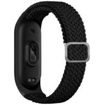 Beline Mi Band 3|4 tekstilinis juodas