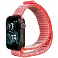 Beline Apple Watch nailoninis dirželis 42|45|45|49mm, ryškiai rožinis