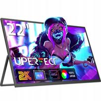 Monitorius Nešiojamas žaidimų monitorius Uperfect Unify Umax22 - 22" 1440p Hdr su stovu